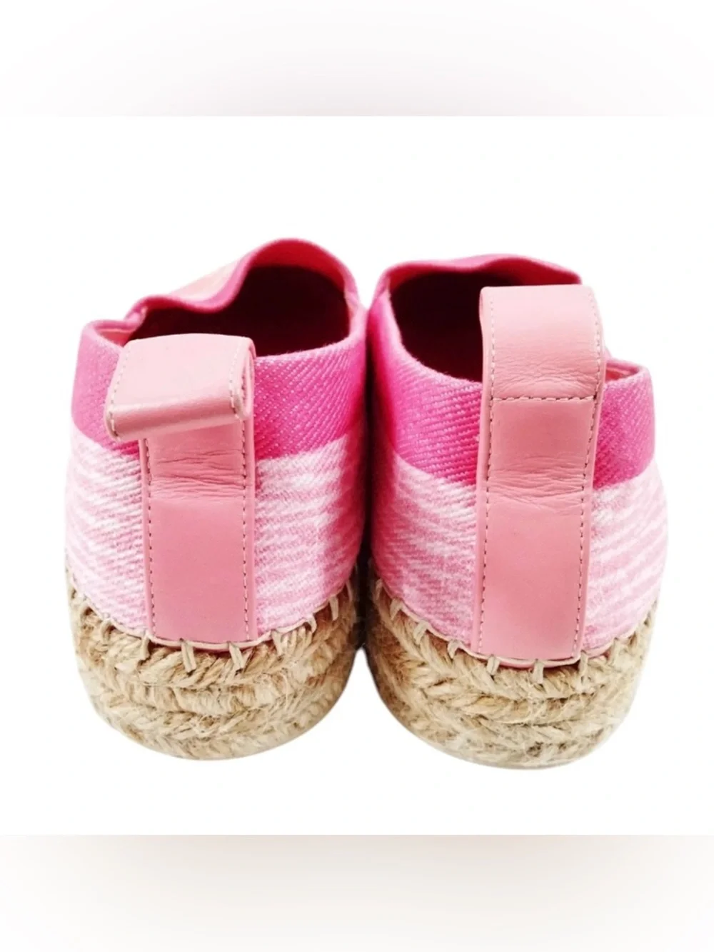✨🛍️ Louis Vuitton Pink Denim Shore Postcard Espadrilles - Size 36 - Picture 4 of 7